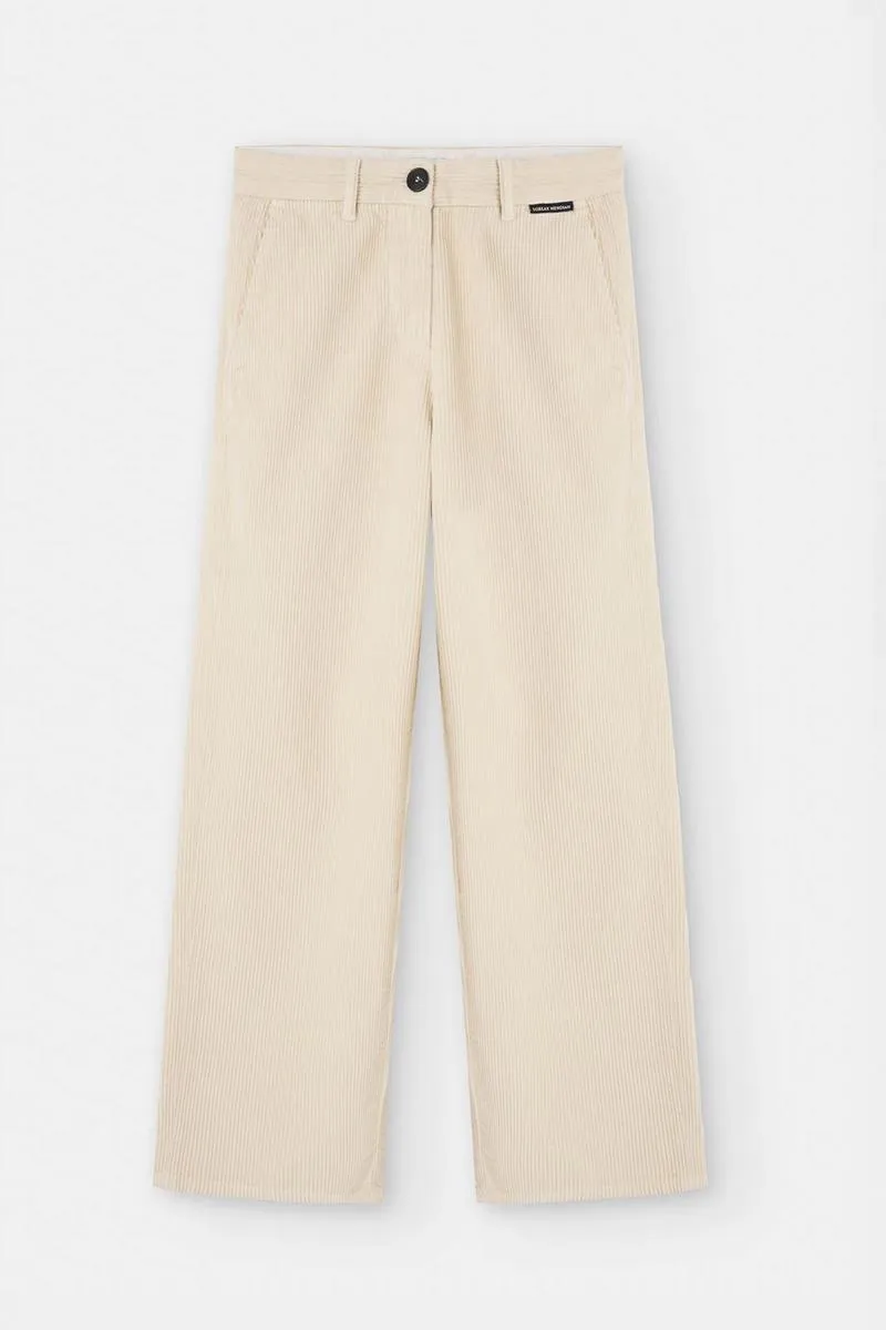 LOREAK MENDIAN PANTALÓN DE PANA ARLET NATURAL