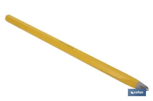 Puntero de construcción sin mango protector | Medidas desde 16 x 200 mm hasta 20 x 500 mm