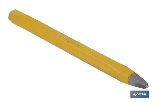 Puntero de construcción sin mango protector | Medidas desde 16 x 200 mm hasta 20 x 500 mm